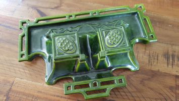 fonte-verte-encrier-vintage